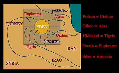 Four Rivers of Eden